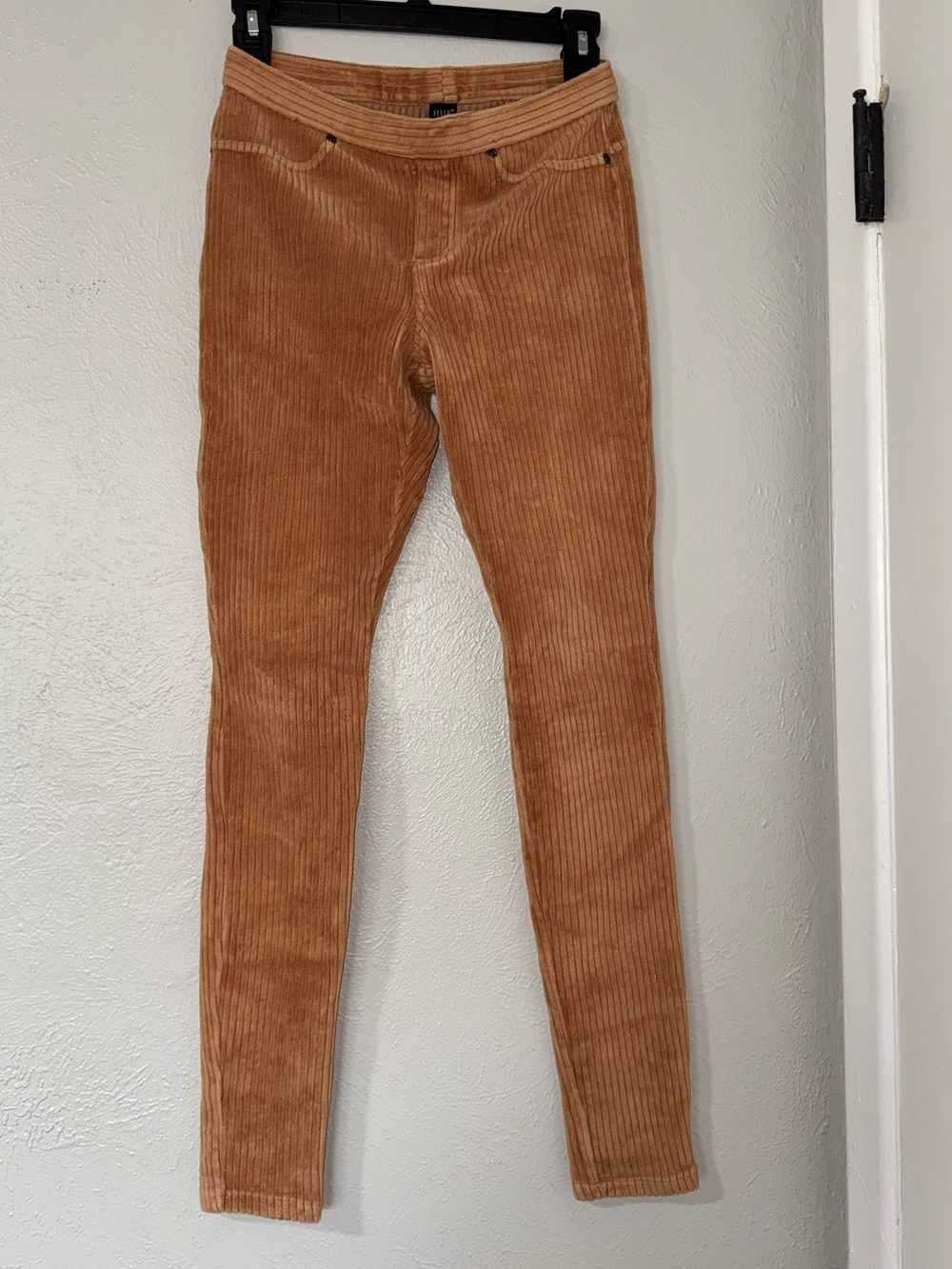 HUE Corduroy Pants in Camel Tan Y2K